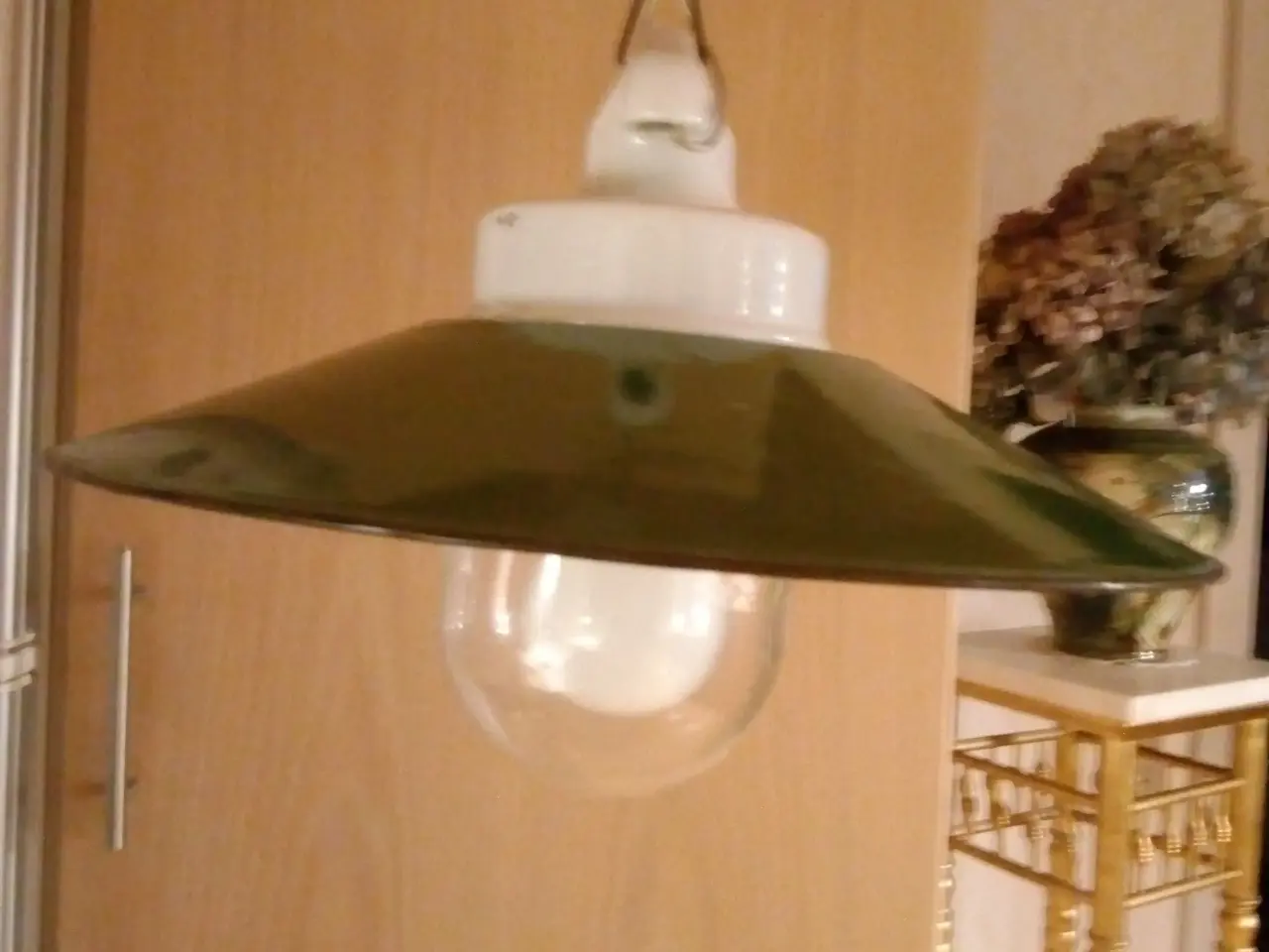 Billede 1 - Antik lampe