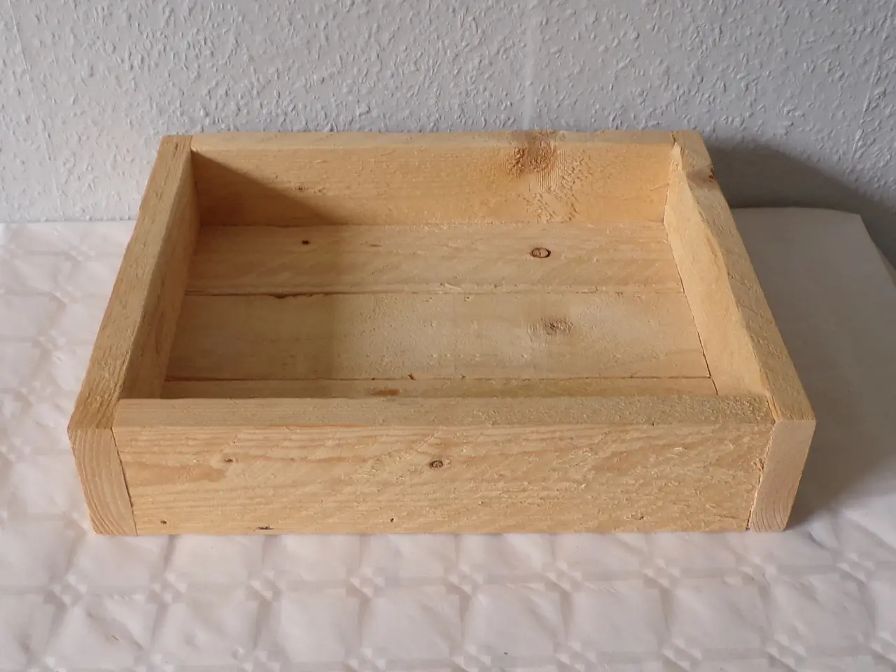 Billede 2 - Bakke genbrugstræ 34 x 27 cm