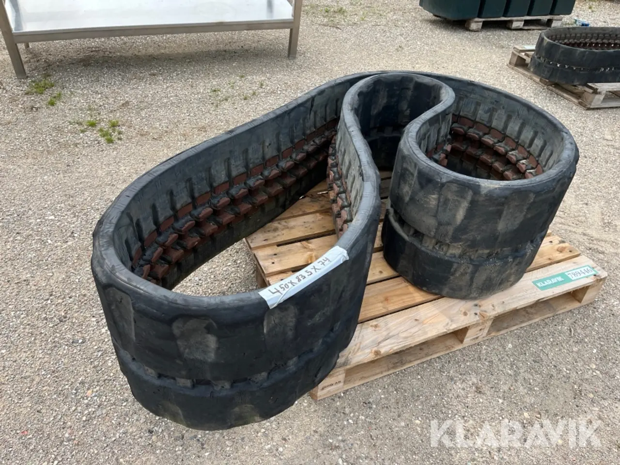Billede 3 - Bånd 450x83,5x74 til gravemaskine 1 styk