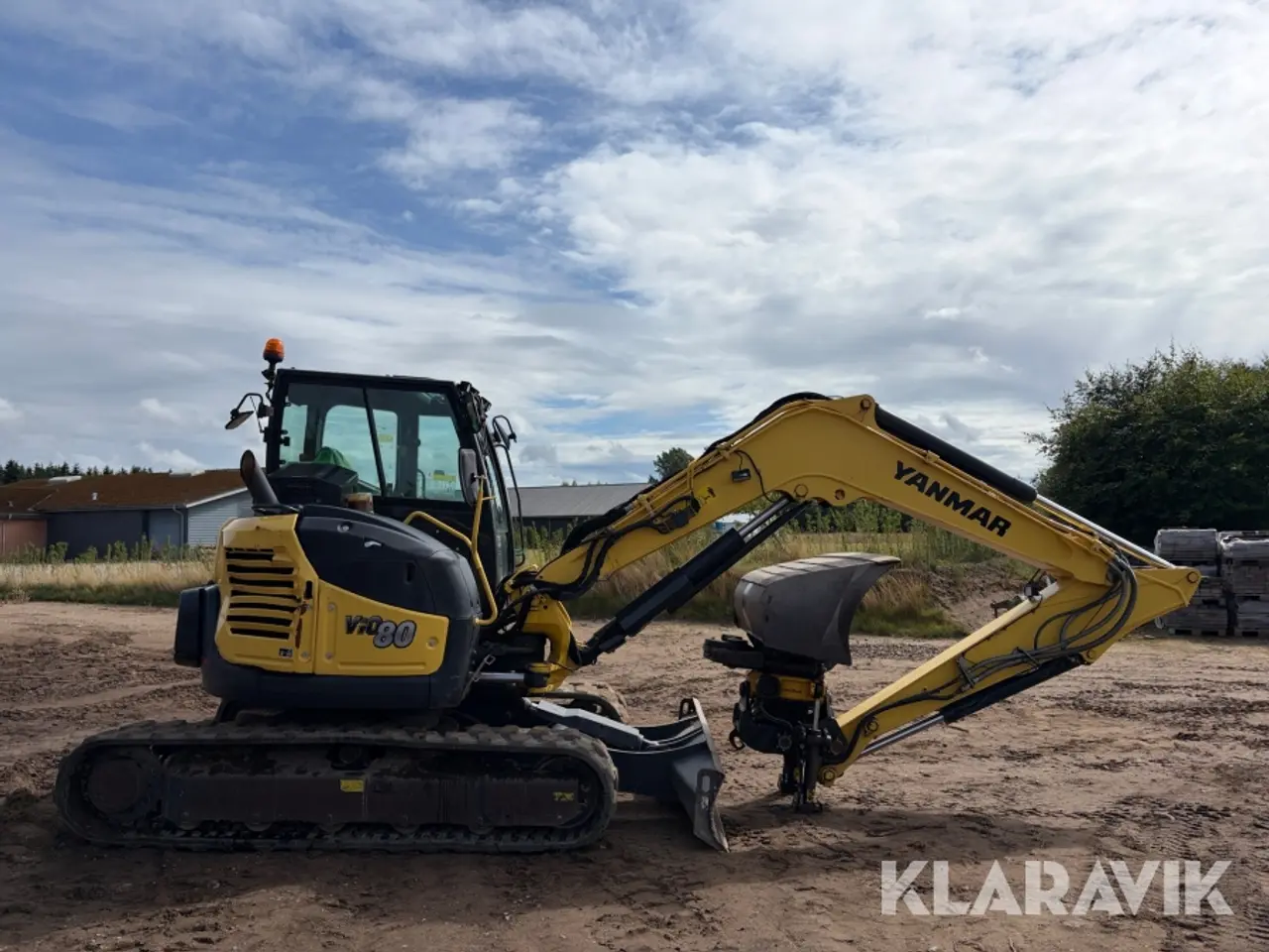 Billede 6 - Gravemaskine Yanmar ViO 80 1-A med tiltrotator
