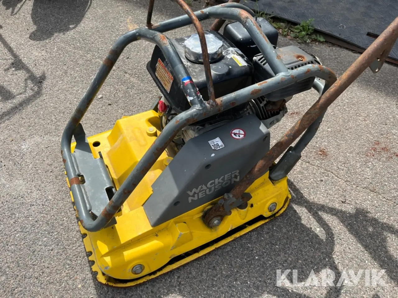 Billede 2 - Pladevibrator Wacker Neuson WP1550A