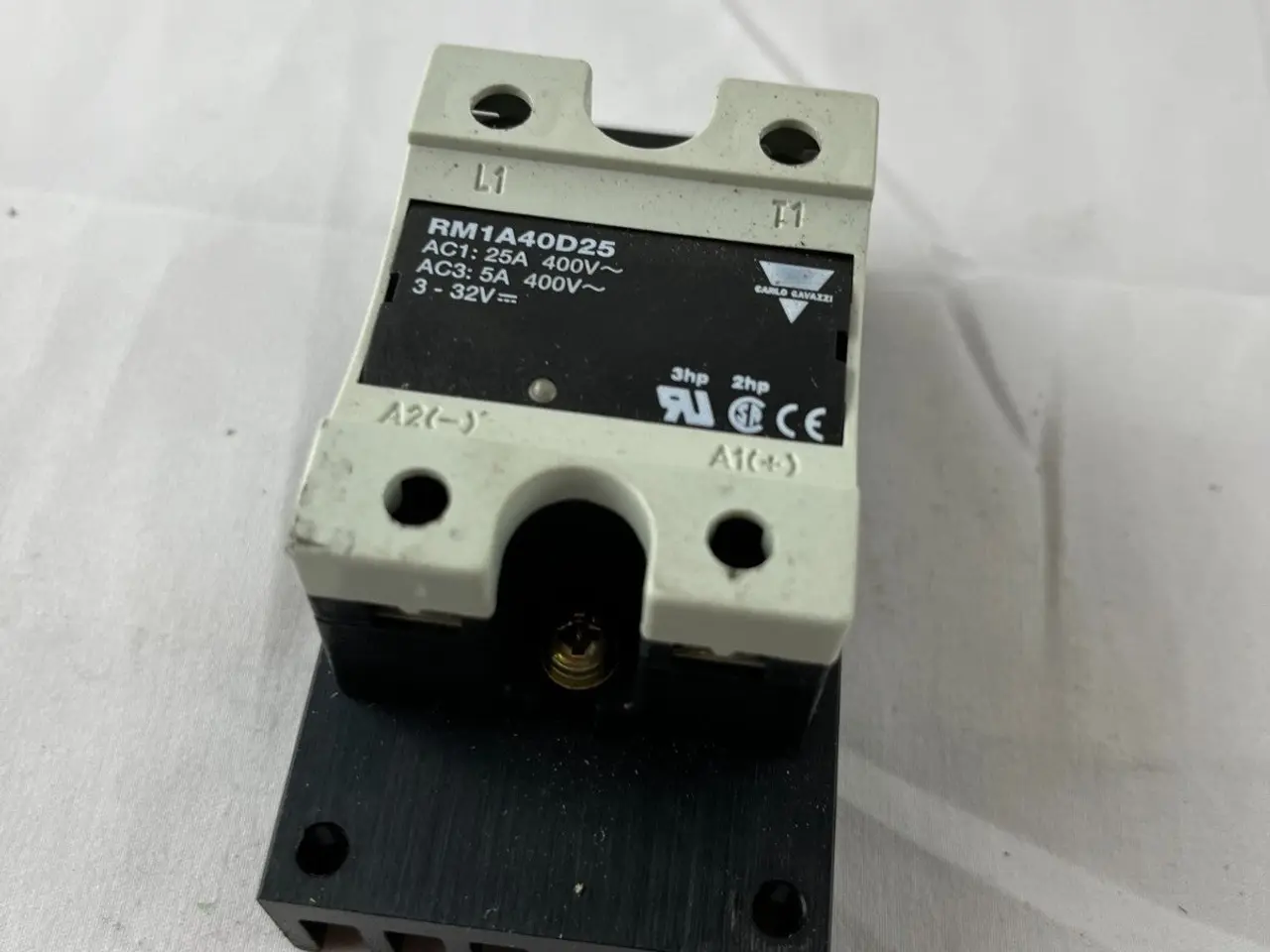 Billede 3 - Carlo Gavazzi RM1A40D25 Solid State relæ SSR 25A
