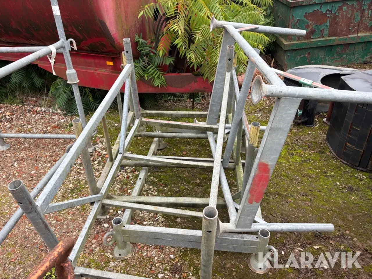 Billede 3 - Stilladsbukke/rammer - blandet lot