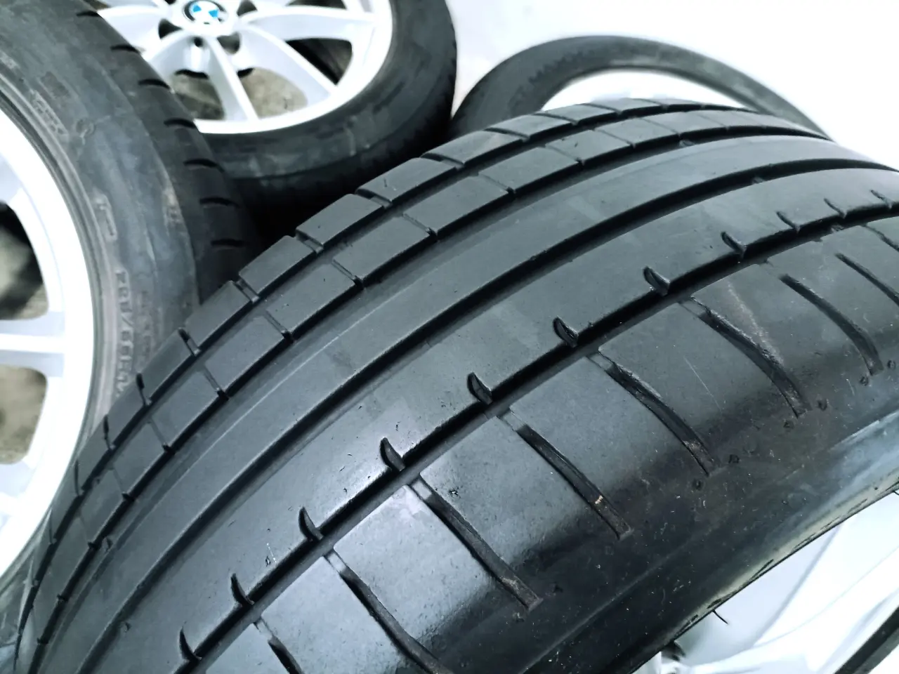Billede 5 - 5x112 17" ET52 nav 66,6ø BMW sommersæt inkl.TPMS