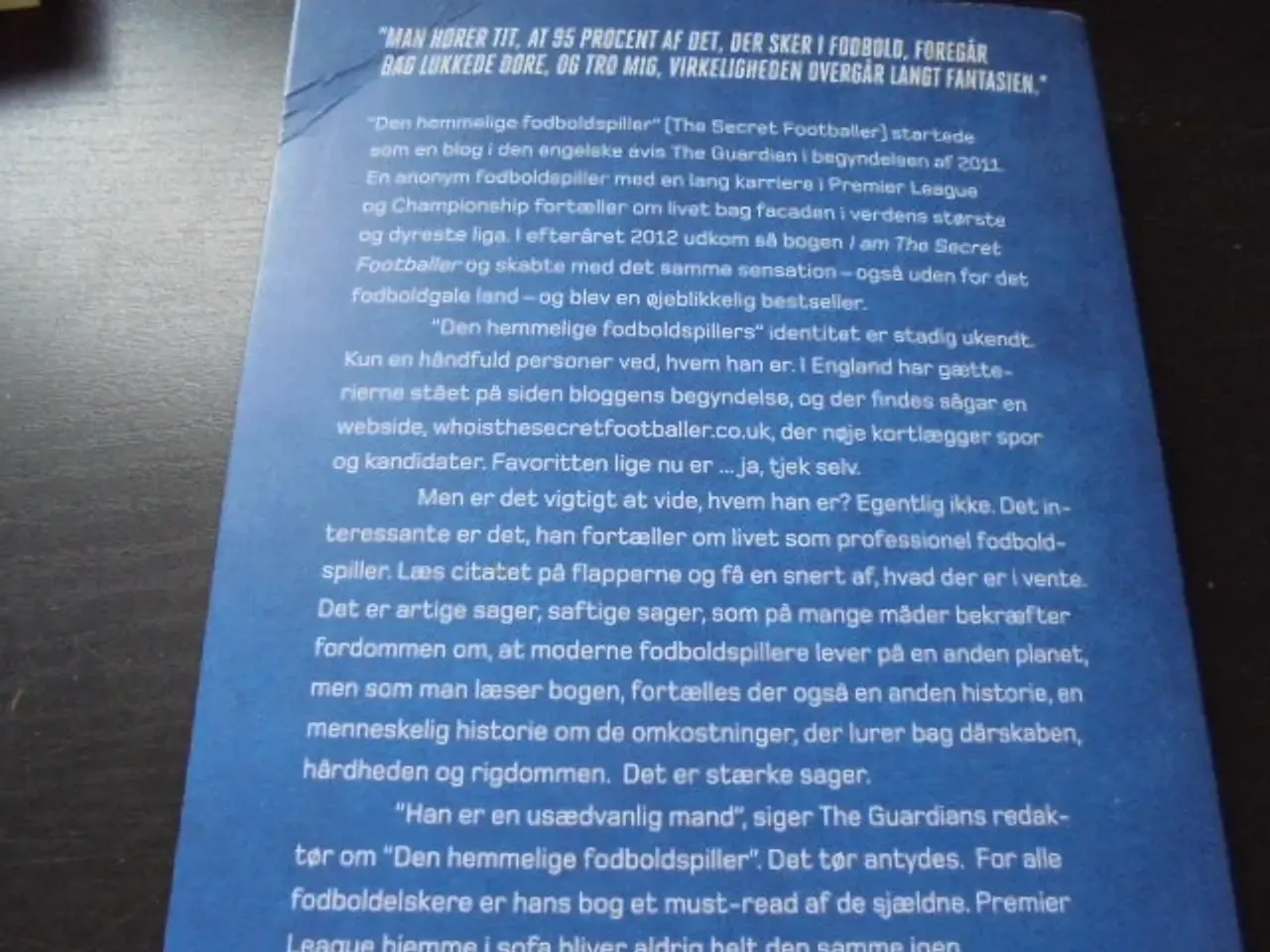 Billede 2 - Den hemmelige fodboldspiller – pæn stand