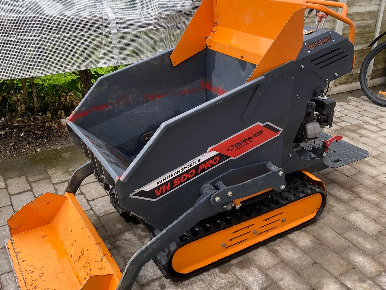 Billede 1 - Motorbør / Minidumper VH550PRO - Loncin 7,5 hk ben