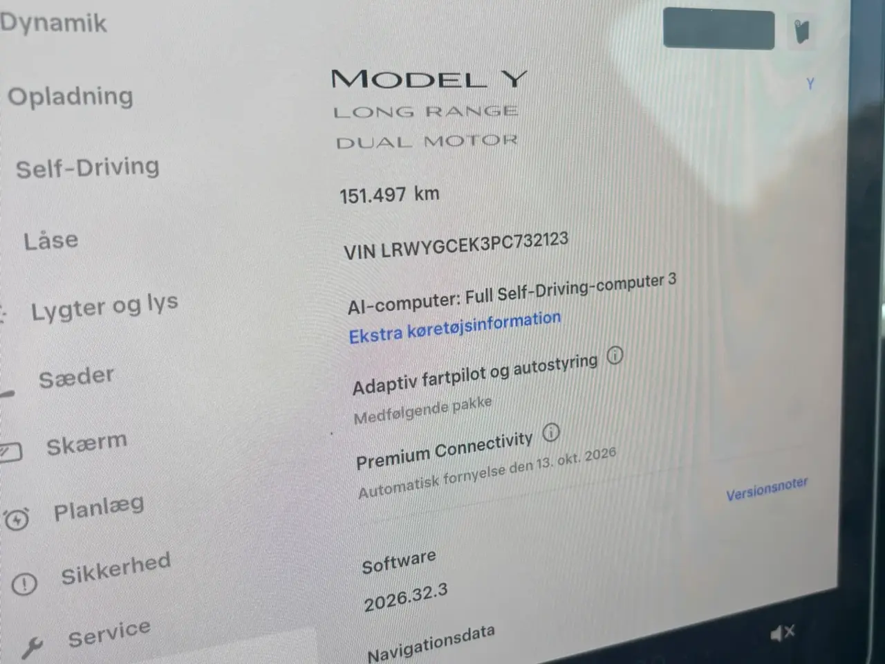 Billede 10 - Tesla Y LR AWD Nysynet og Nyserviseret