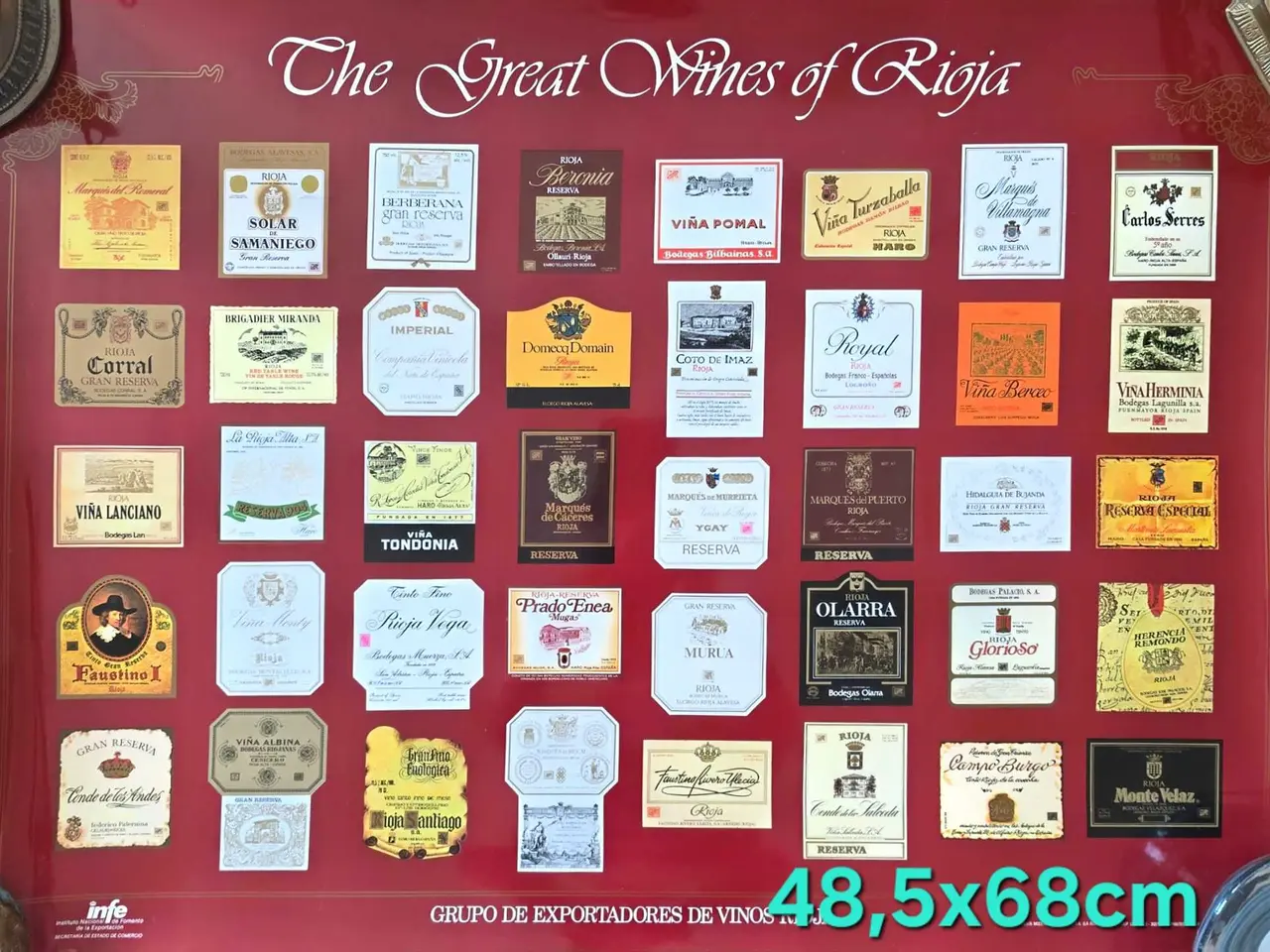 Billede 1 - Unikke store plakater RIOJA VIN 