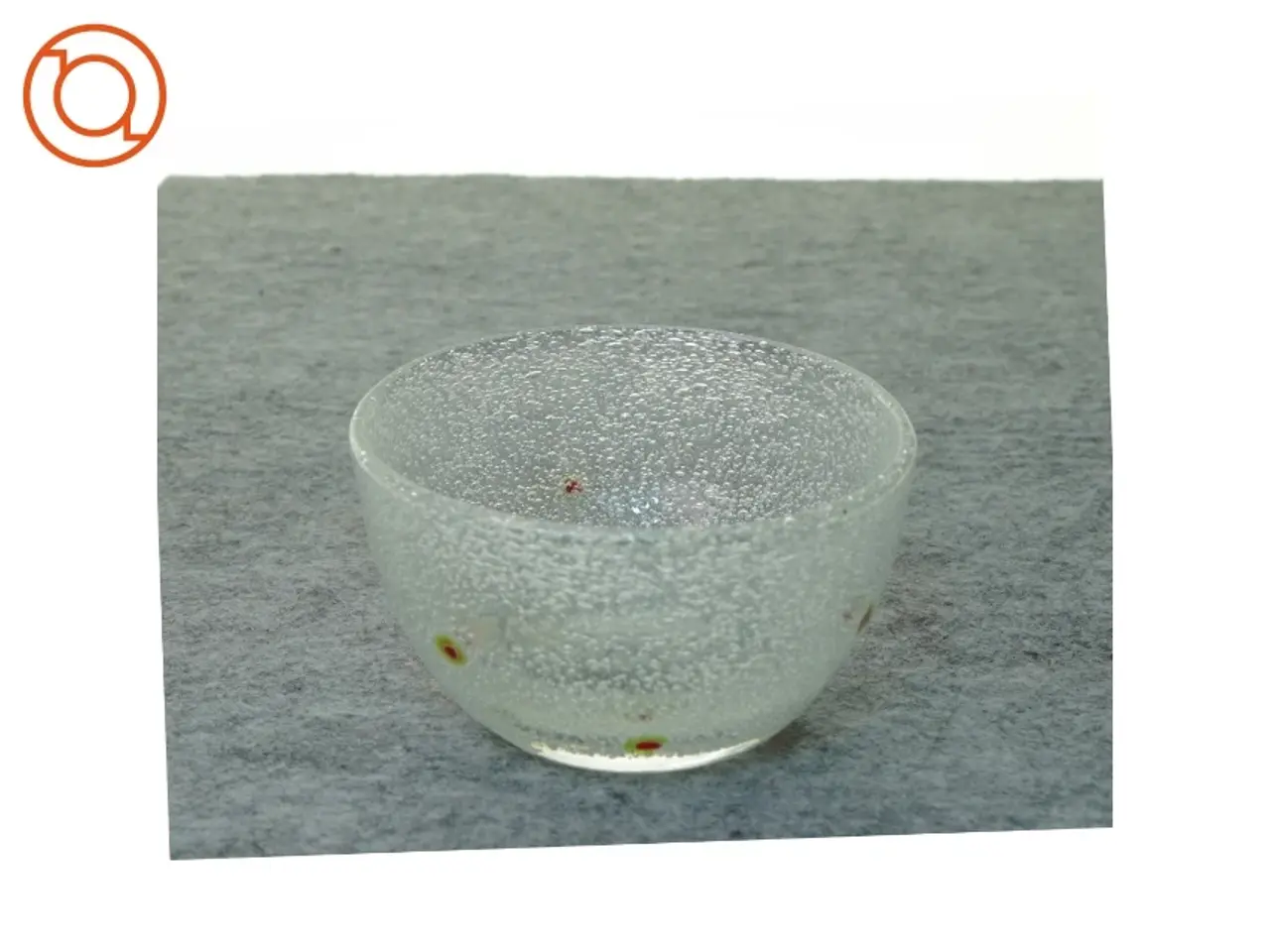 Billede 1 - Skål i glas (str. 12 x 7 cm)