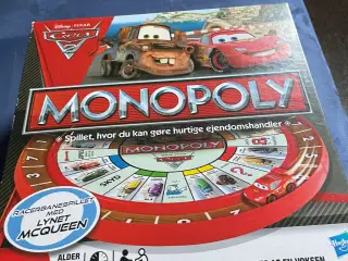 Cars brætspil monopoly