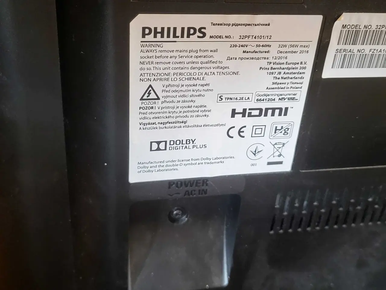 Billede 4 - 32" Philips TV