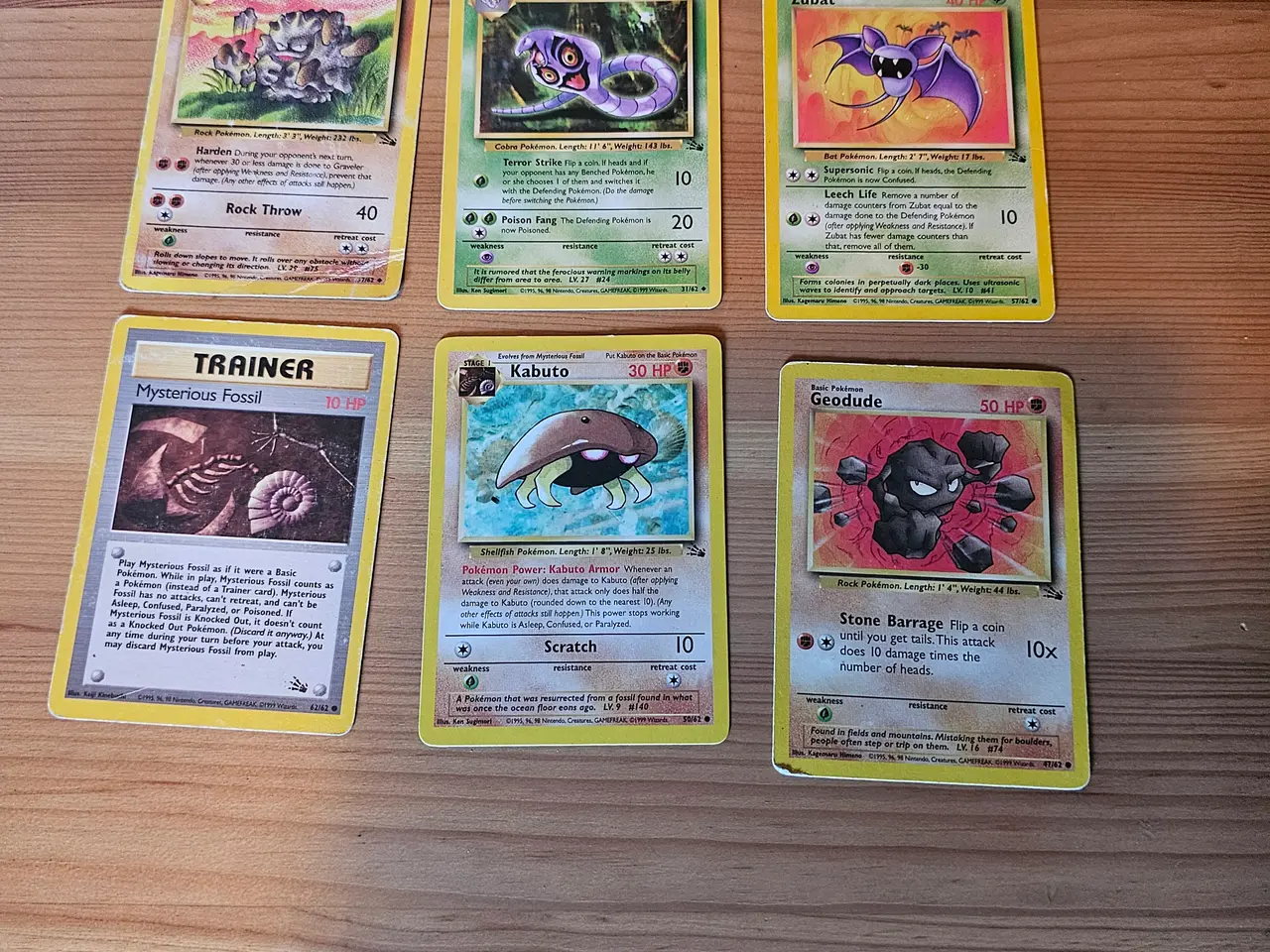 Billede 1 - Ældre pokémonkort