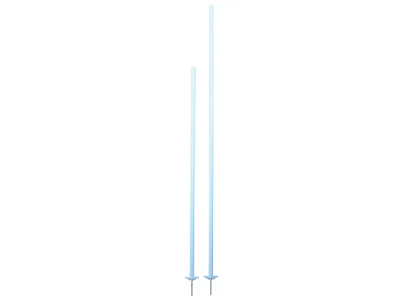 Billede 1 - Trec pole hvid 1,75cm u spyd