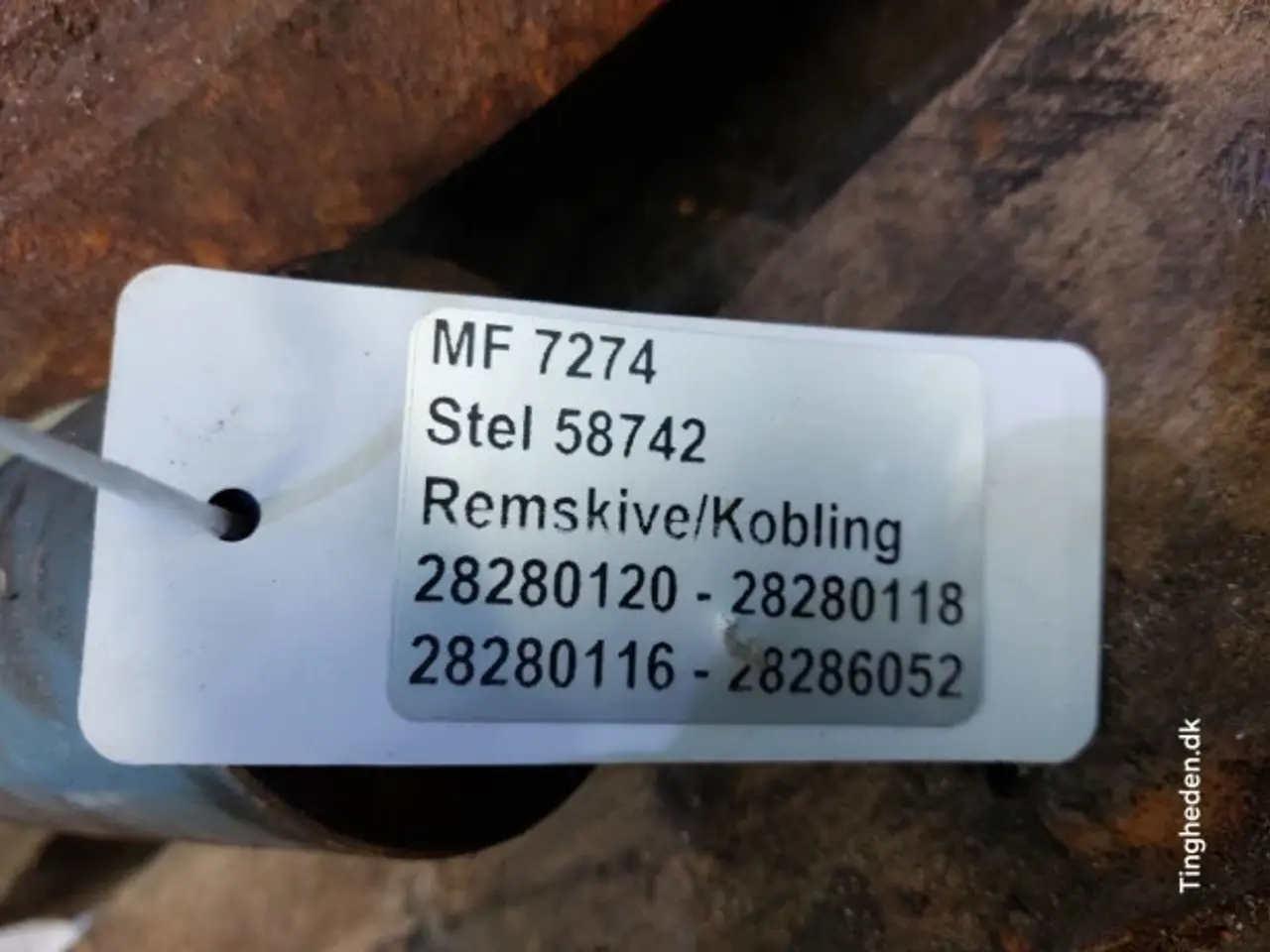 Billede 19 - Massey Ferguson 7274 Remskive 28280120