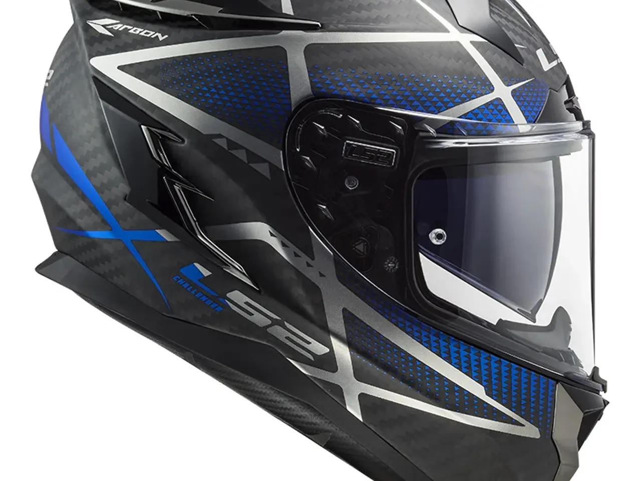 Billede 7 - LS2 Challenger Carbon Konic Blue Før 3.799,-