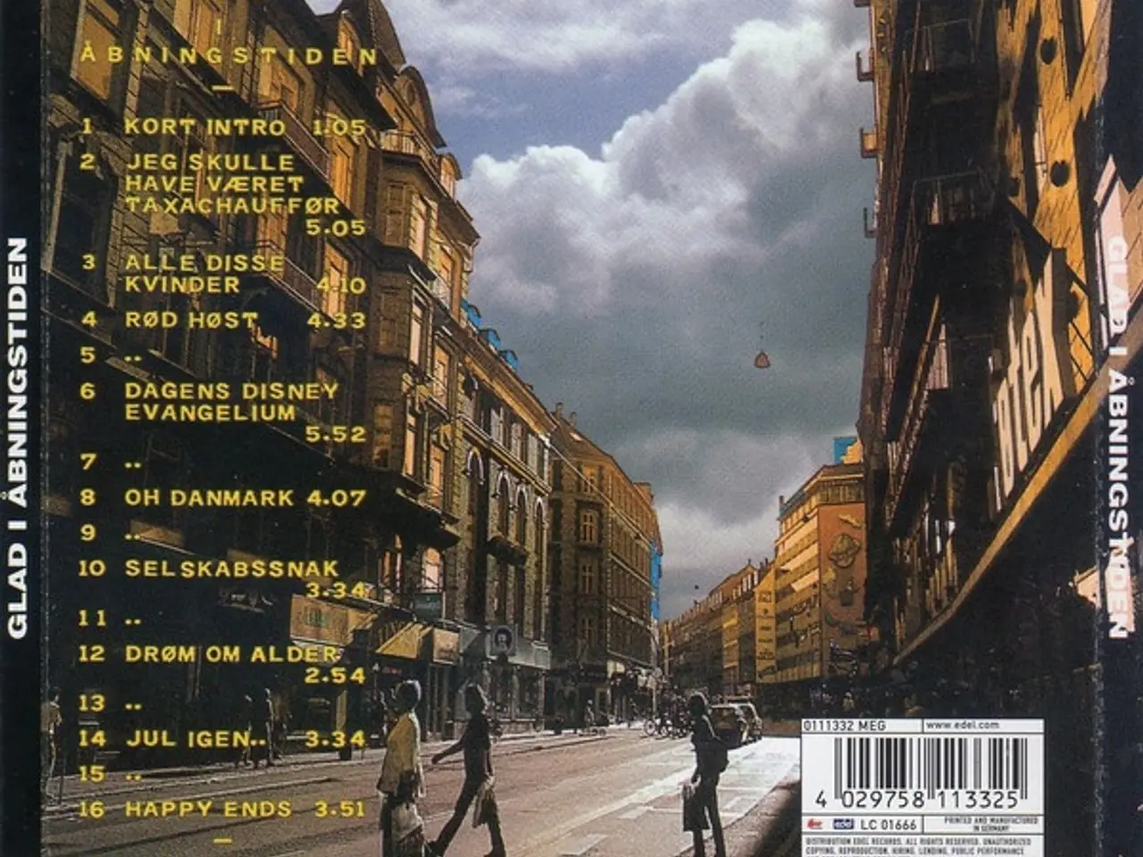 Billede 2 - Dan Turèll (2) +… – Glad I Åbningstiden – CD