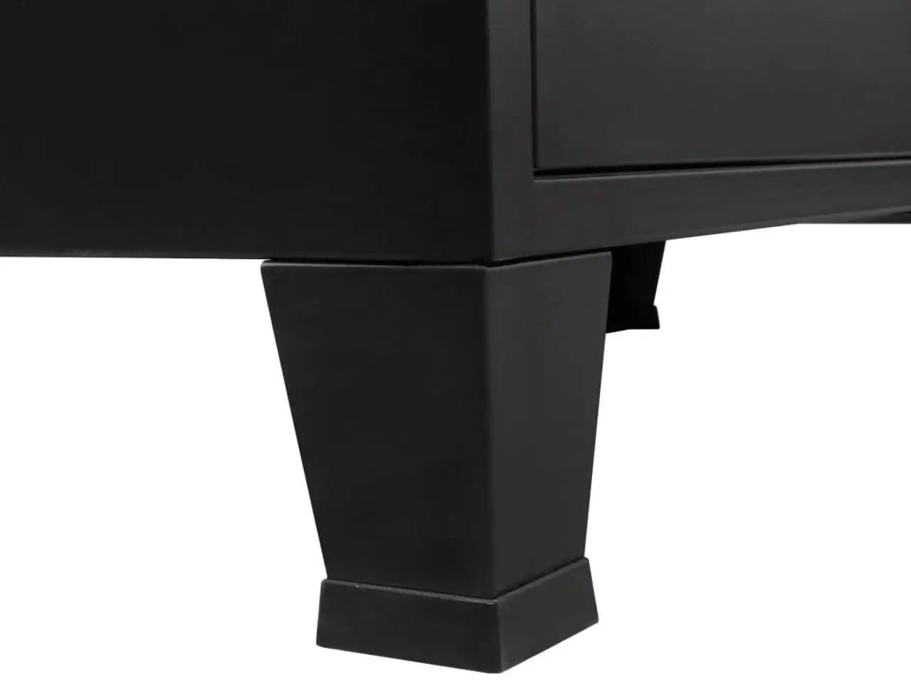 Billede 8 - Kommode i metal - industriel stil, 78 × 40 × 93 cm, sort