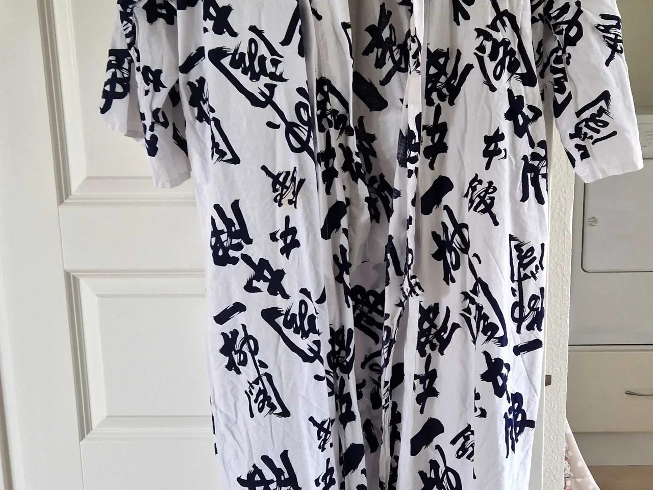 Billede 1 - Autentisk japansk yukata/kimono i bomuld
