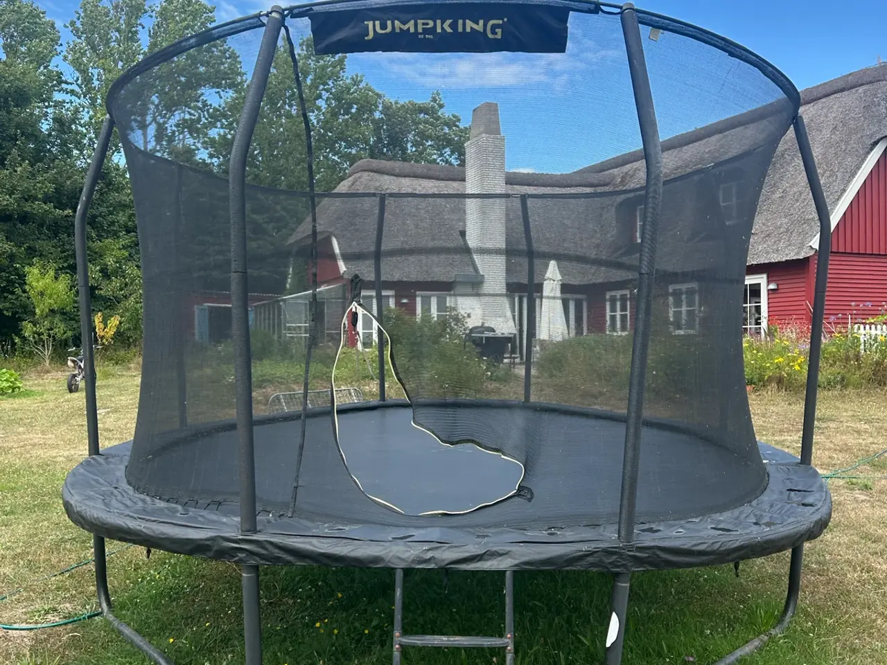 Billede 1 - Stor jumpking trampolin 