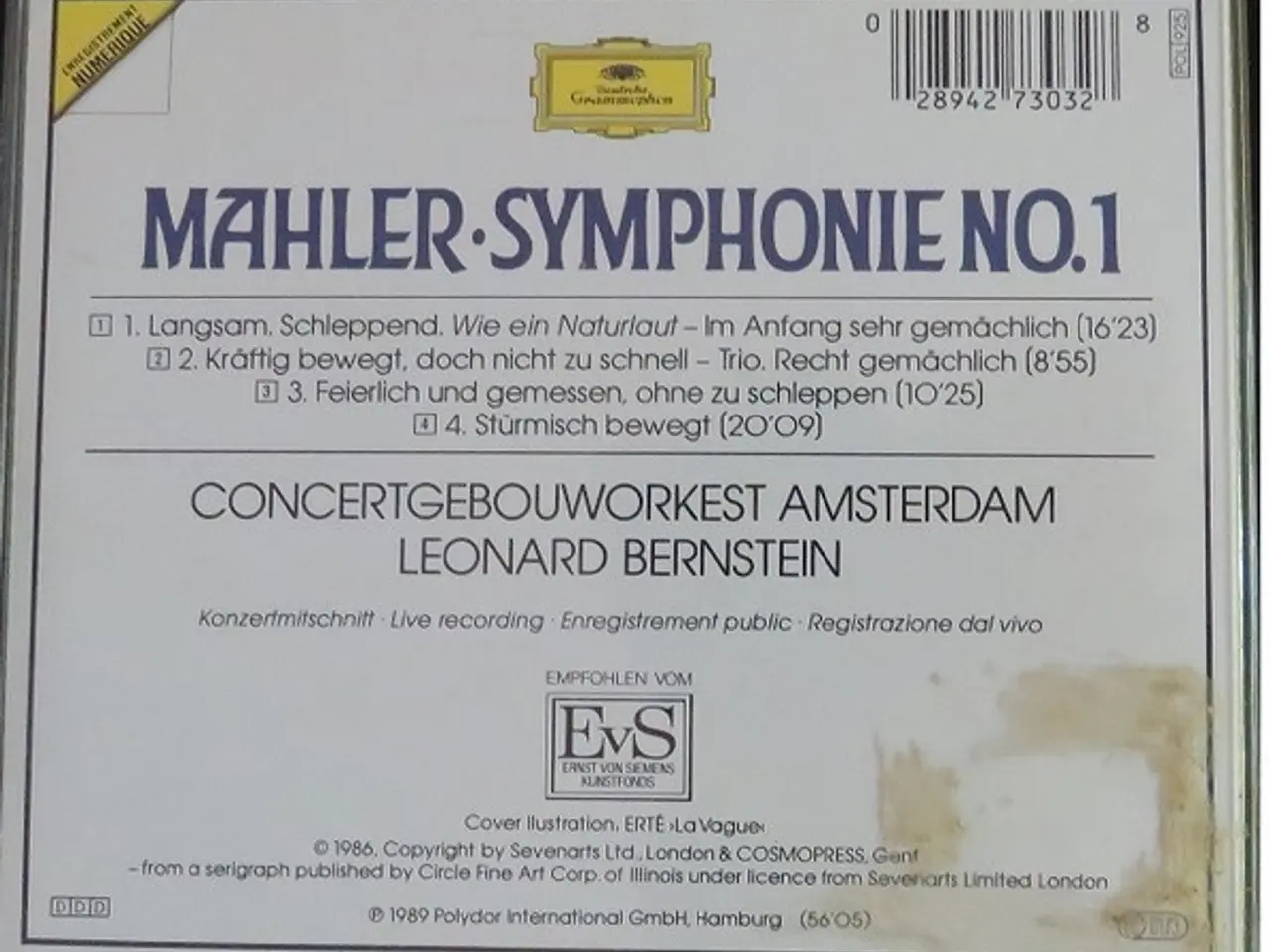 Billede 4 - Mahler* – Symphonie No. 1 – CD