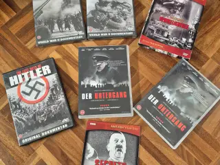 Krigs historie med nye dvd film