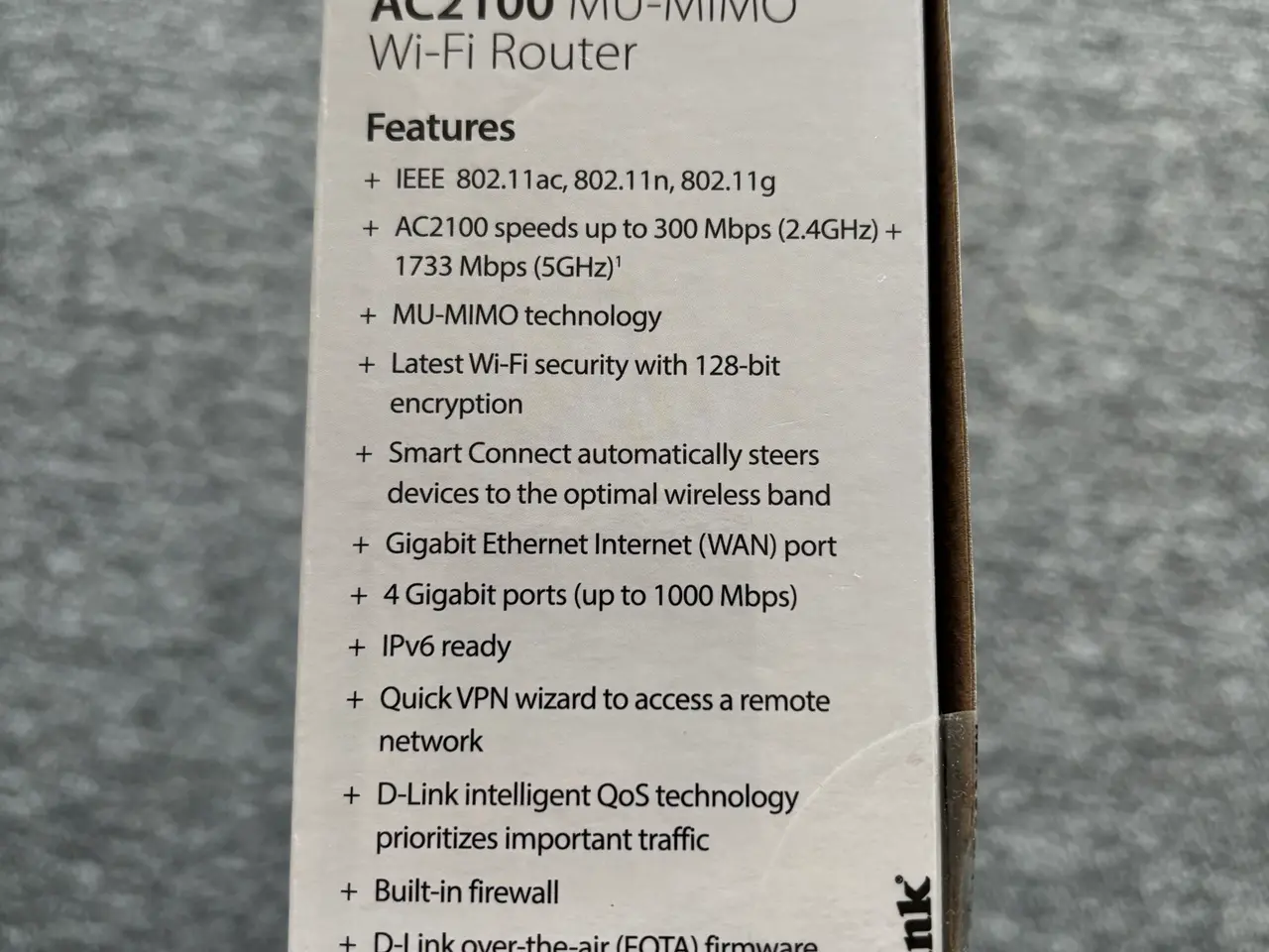 Billede 3 - WiFi Router (D-Link, AC2100)