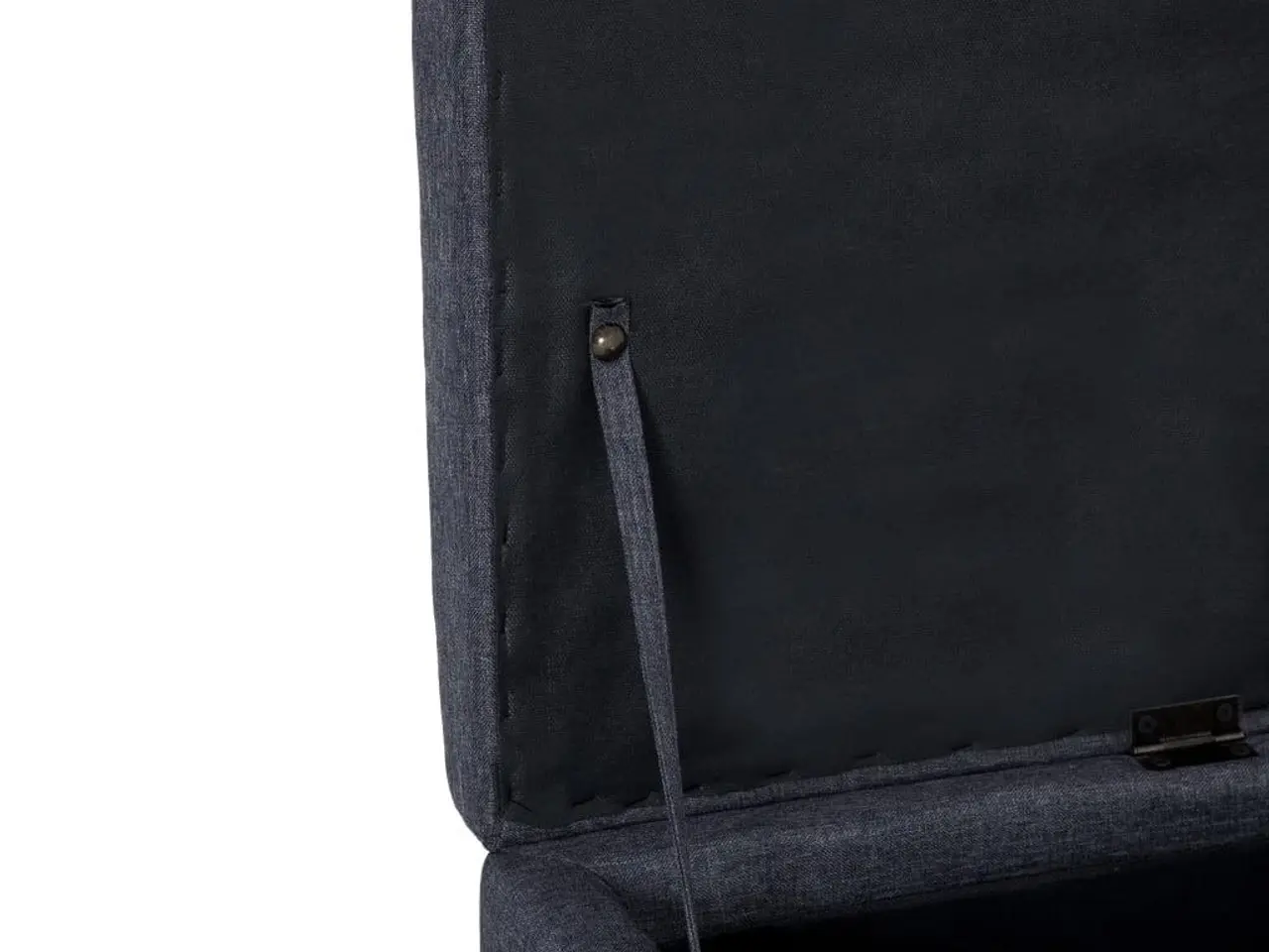 Billede 7 - Bænk med opbevaringsrum 116 cm polyester mørkegrå