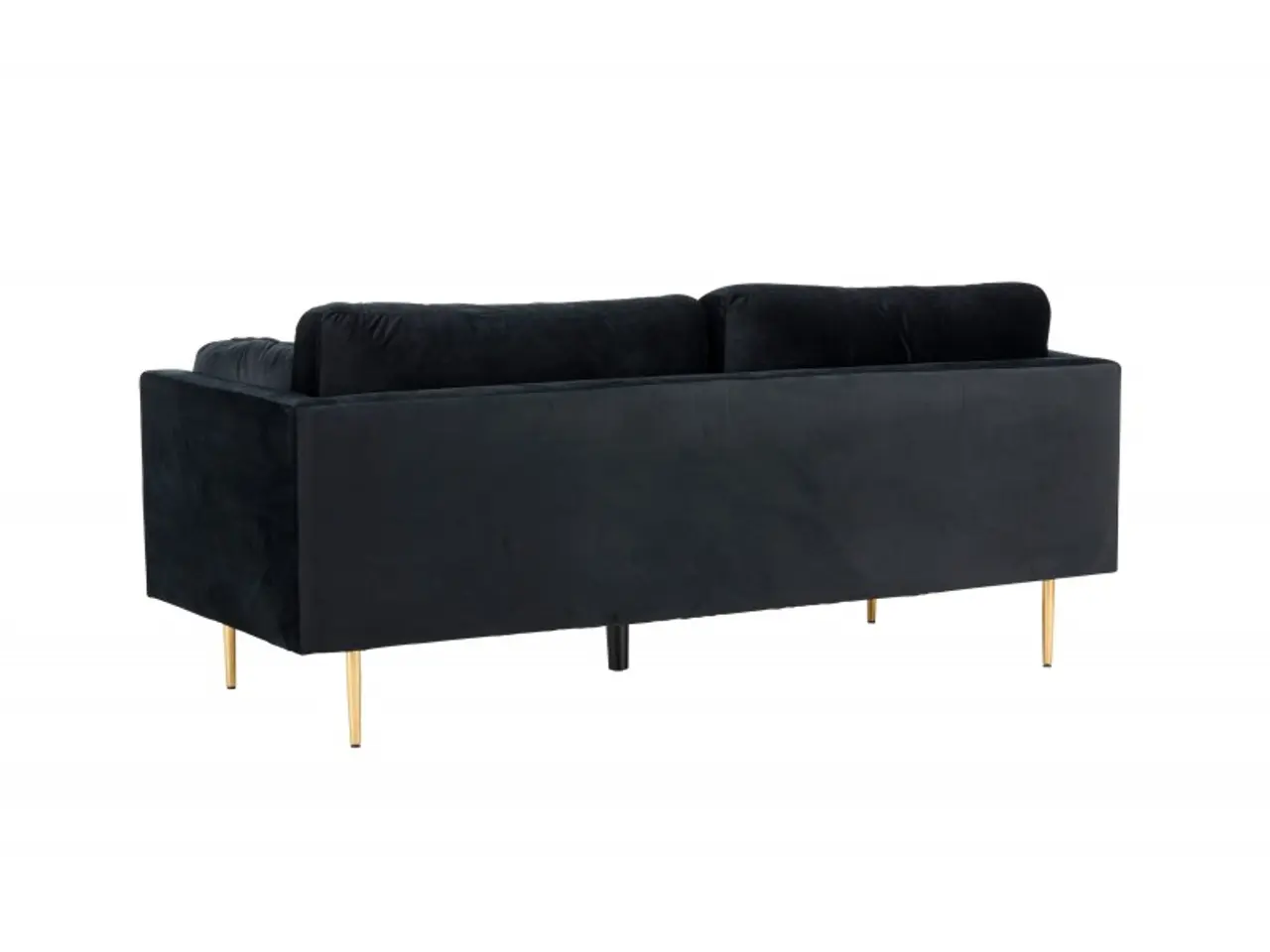 Billede 15 - Boom 3 personers Sofa  - Sort og Messing