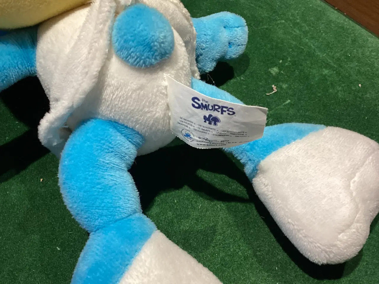 Billede 4 - Smølfer- bamse samt 6 små smølfefigurer