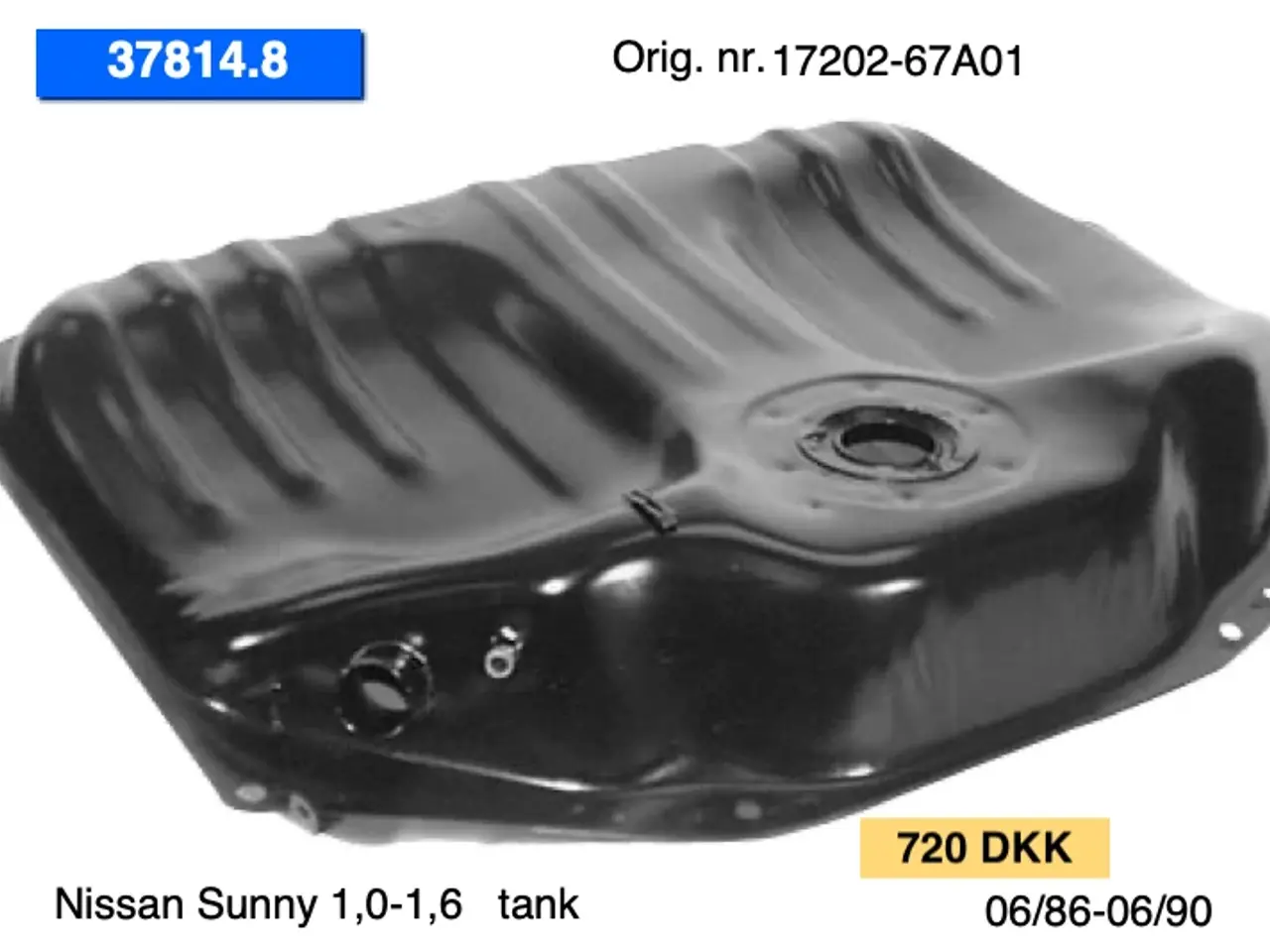 Billede 6 - Nissan Cherry-Sunny tanke