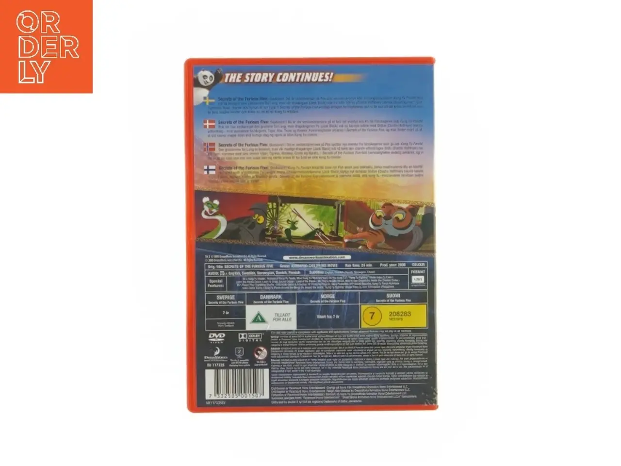 Billede 2 - Secrets of the furious five (DVD)