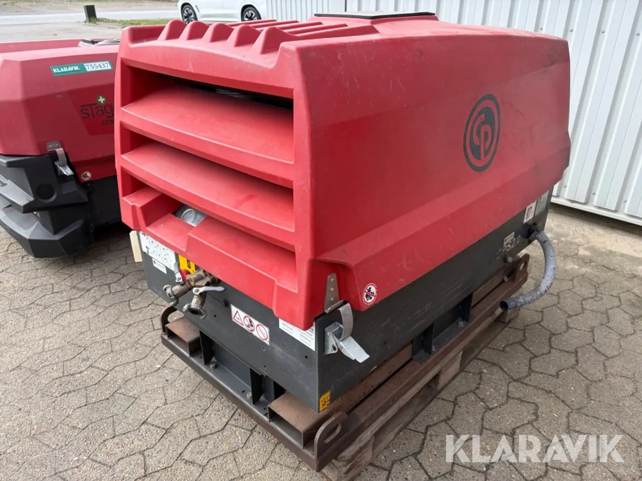Billede 1 - Mobilkompressor Chicargo Pneumatic CPS2.0 - på gaffellommer
