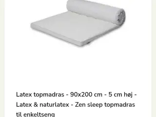 2 Nye topmadrasser i latex