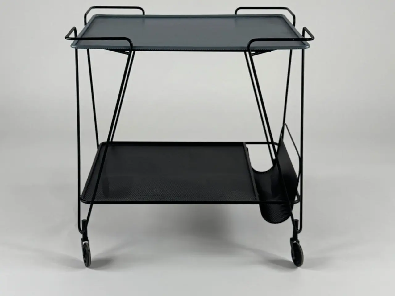 Billede 3 - GUBI Matégot Trolley – Blå/Sort