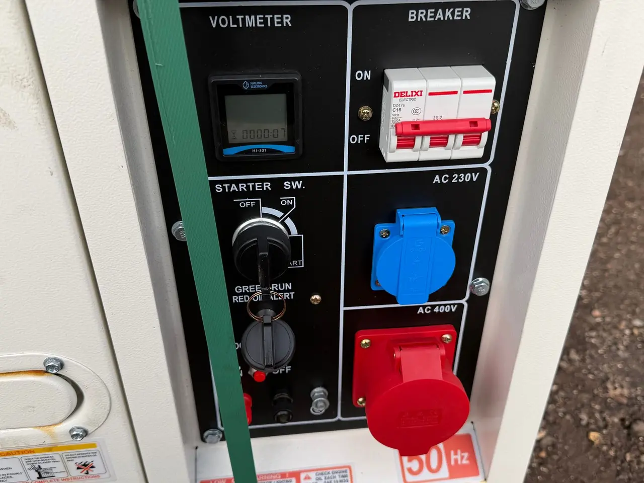 Billede 4 - Compal Power VG-R110 11 KVA Støjsvag Diesel Generator
