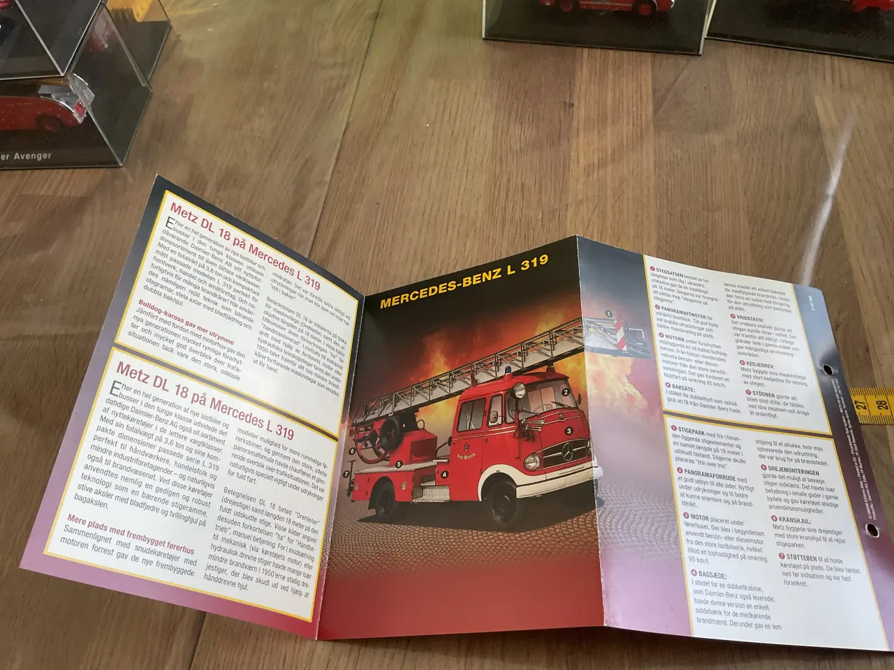 Billede 7 - Model brandbil mercedes- benz L 319