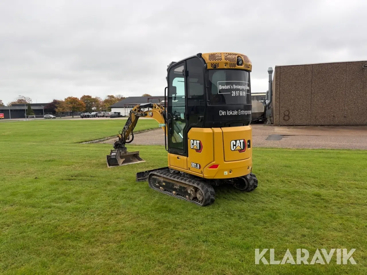Billede 3 - Gravemaskine Cat 301.8 med rotortilt
