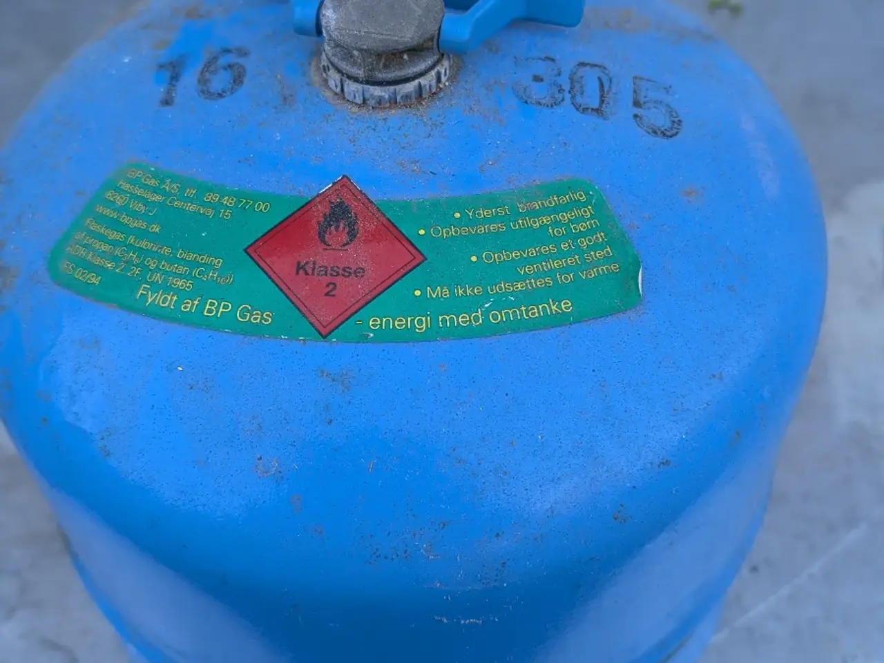 Billede 1 - Campinggaz flaske