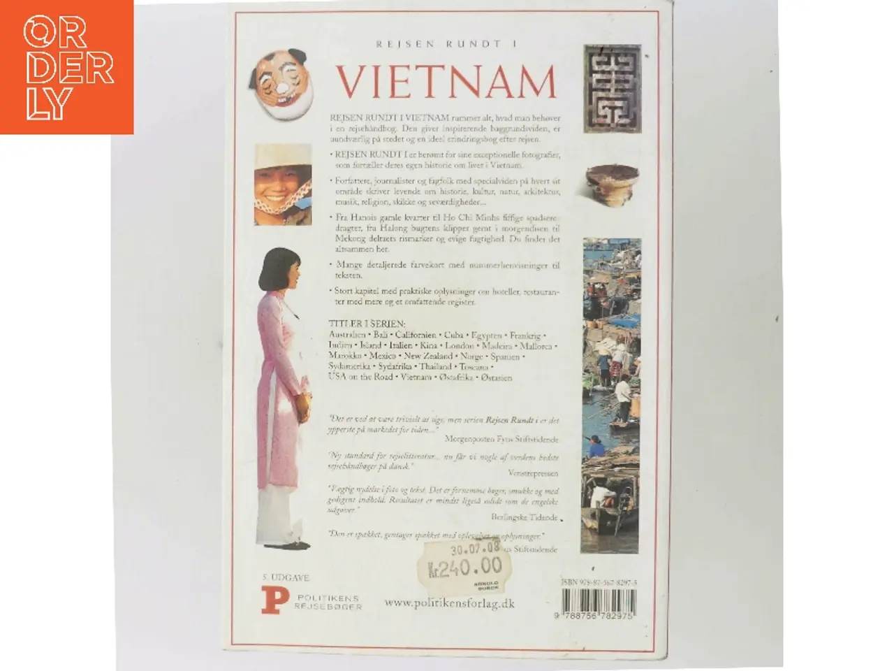 Billede 3 - Rejsen rundt i Vietnam af Politikens Rejsebøger (Bog)