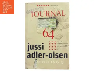 Journal 64 af Jussi Adler-Olsen (Bog)