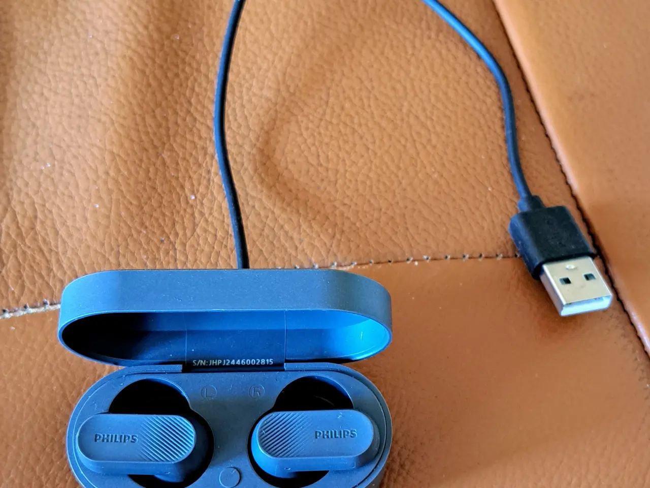 Billede 1 - Phillip TAT3509 in-ear-høretelefon grå