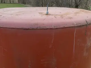 Varm vands tank