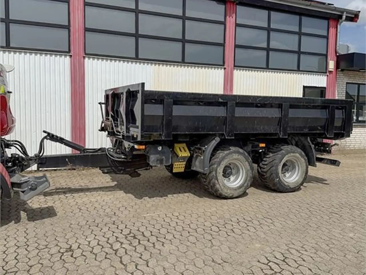 Billede 1 - ABC Köksal Hummel RM44100 - Tip trailer med hurtigskift / Tip trailer with quick coupler hydraulik