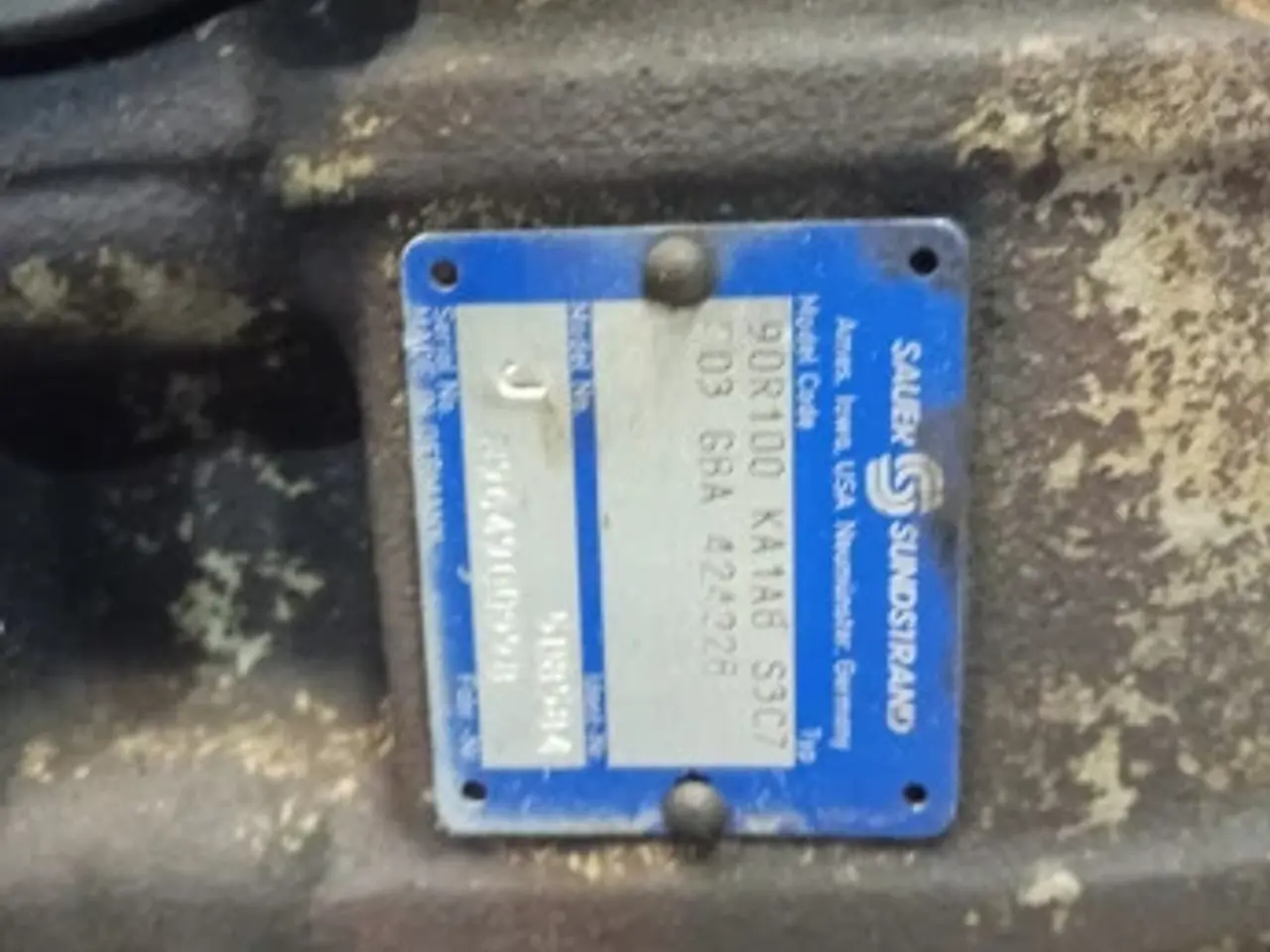 Billede 7 - New Holland FX375 Hydrostatpumpe 84814989