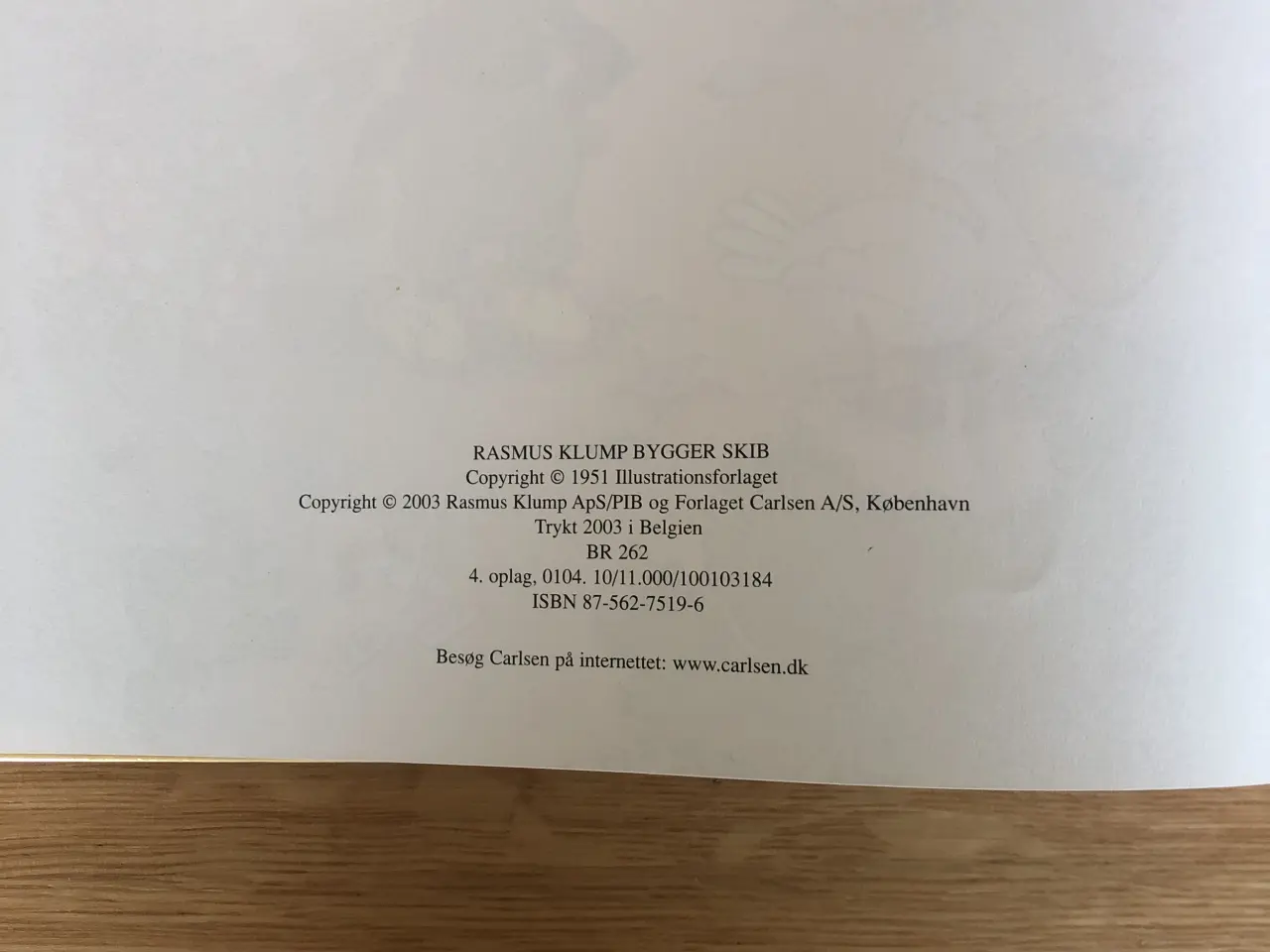 Billede 2 - Rasmus Klump bygger skib, af Vilh. Hansen