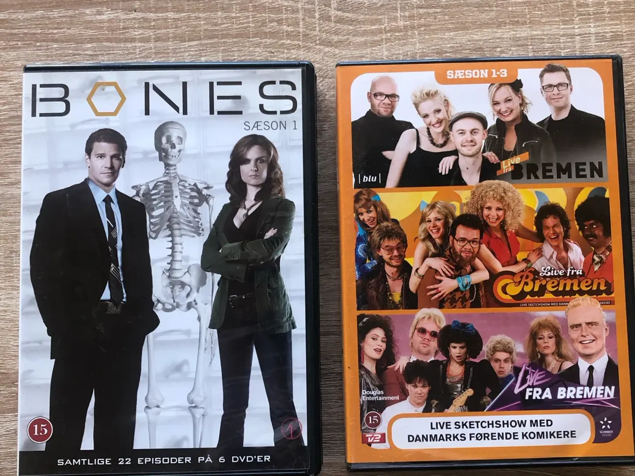 Billede 1 - Bones sæson 1 + Grey’s Hvide verden