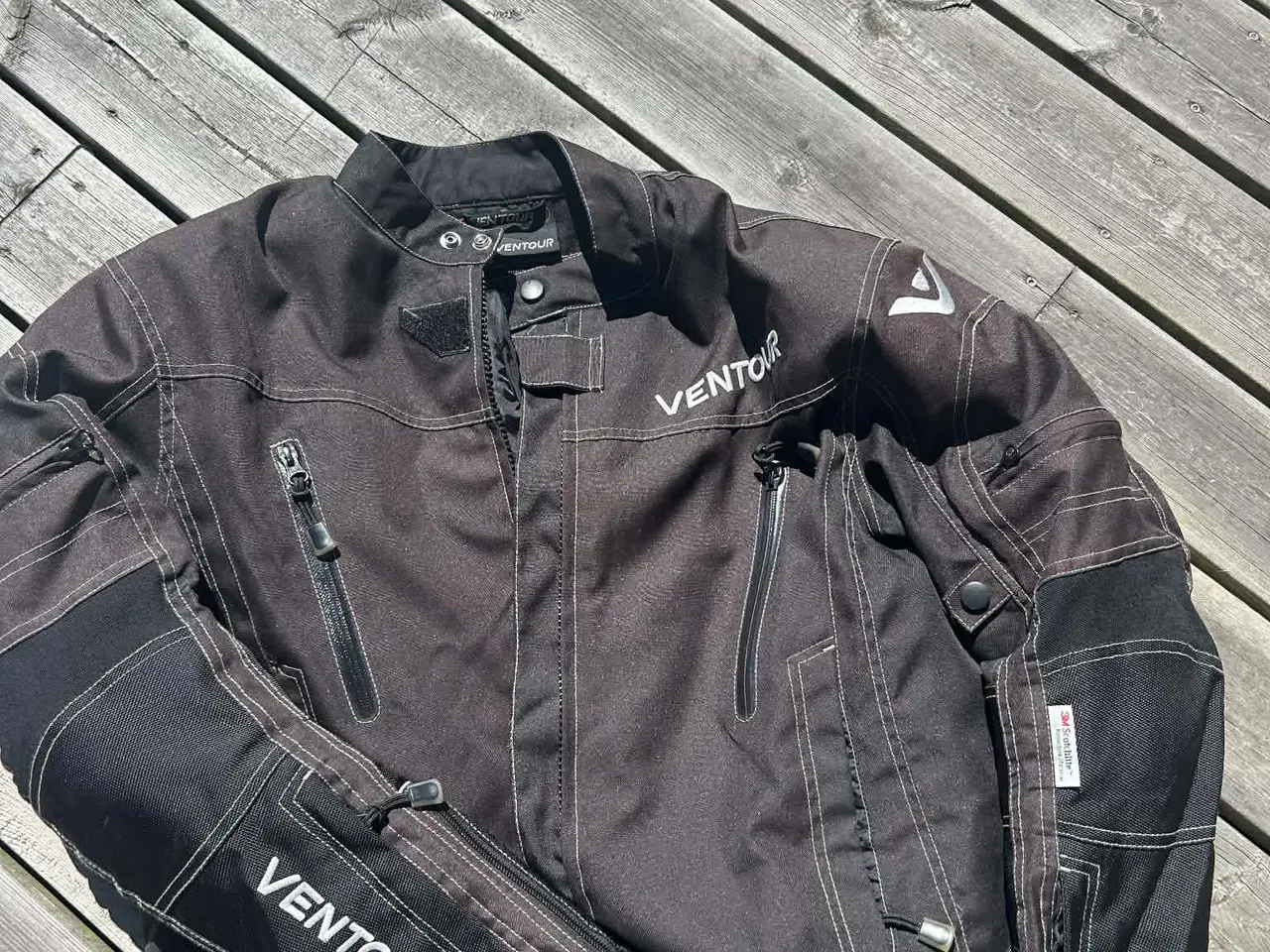 Billede 7 - Ventour motorcykel jakke og bukser sæt sort