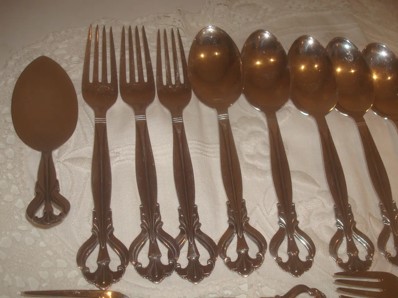 Billede 5 - BENEDIKTE BESTIK SØLVPLET, frokostgafler, desserts