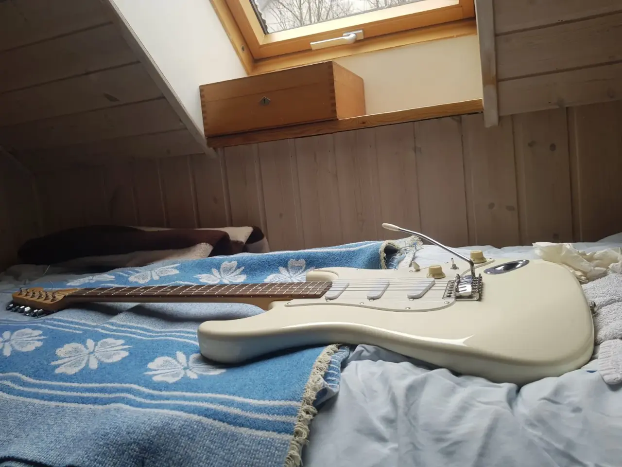 Billede 4 - Jack & Danny Brothers hvid strat