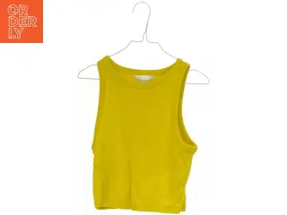 Gul tank top fra H&M (str. S)